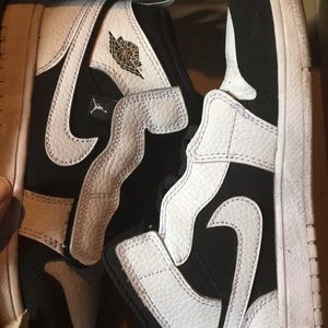 Black and white Jordan’s